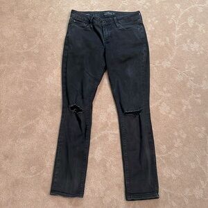 Lucky Brand Lolita Skinny Black Jeans, 6A